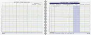 Registro De Pagos Y Depositos De Cheques, 8-1/2" X 11", 44 Paginas (Afr60), ...
