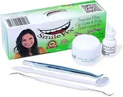 SmileFix Filling, Cap, Crown & Bridge Dental Repair Kit - Sturdy Zinc Oxide & Eugenol Oil Cement - Temporary Teeth Fix - Glue for Crowns & Bridges - Tooth Repairs - Smile Confidently