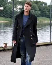 Mil-Tec BW Marine, coat , color: Black/Gold , size: 46