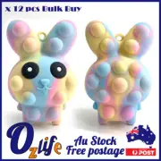 12pcs Bunny 3D Pop Fidget Ball Bulk Buy FREE SHIPPING OVER $200 AU STOCK