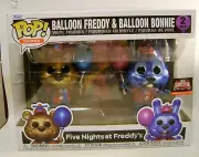 BALLOON FREDDY & BONNIE 2 PACK FIVE NIGHTS FREDDYS GAMES TARGET FUNKO POP 2022