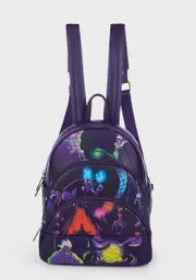 [Loungefly] Disney Villains Triple Pocket Mini Backpack