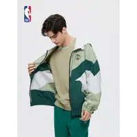 在飛比找ETMall東森購物網優惠-NBA運動休閑連帽勇士湖人隊外套