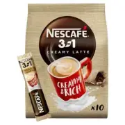 NESCAFE 3in1 Creamy Latte - 10 sachets of 15g