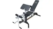 FID Flat Incline Decline Bench Press with Leg Extension