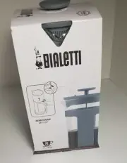 Bialetti Coffee French Press Gray Modern 1 L /34fl. oz. 8 Cups BRAND NEW!