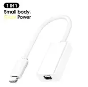 1x Thunderbolt 3 To Thunderbolt 2 Adapter Type C Cable Usb For Macbook Air Pro Best Gift