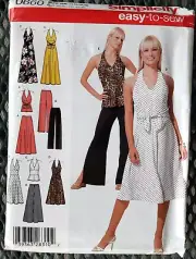 Simplicity Easy Sewing Pattern 660 Misses' Skirt Pants & Dress or Top 0660 (H)