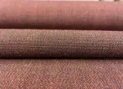 2.875 yards Kvadrat Atlas 571 Orange Blue & Brown Wool Upholstery Fabric - AW