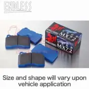 ENDLESS MX72 Front Brake Pads for ISUZU GEMINI MJ1 93/9-94/5 1600cc EP280-30284