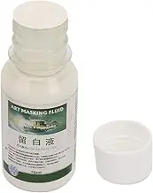 Art Masking Fluid, Easy Erasing Watercolour Fluid, Pigment Covering Liquid for Artist Painting Media (75ML)