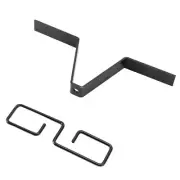 Gutter Clip For Rain Chain Iron V Shaped Drain Pipe Rain Chain Adapter Hook