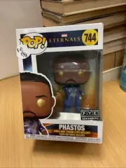 Funko Pop! Marvel Eternals #744 Phastos FYE Exclusive Double Boxed shipping