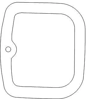 Norton Commando 06-7551 Inlet Rocker Inspection gasket