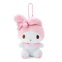 在飛比找蝦皮商城優惠-Sanrio 三麗鷗 經典坐姿造型玩偶吊飾 絨毛吊飾 美樂蒂