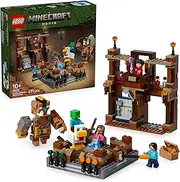 LEGO Minecraft Woodland Mansion Fighting Ring, Interactive Kids Toy for 10+ Year Old Boys, Girls & Gaming Fans, Movie Building Set with Collectible Baby Zombie, Steve, Garret & Henry Minifigures 21272