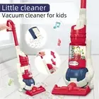 Children Simulated Mini Appliance Vacuum Cleaner Toy Electric Cleaner Puzzle Toy