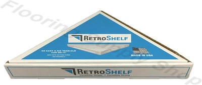 RetroShelf Ready to Tile Corner Shower Shelf