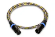 Aperion XLR-1M Premium Balanced XLR Male to Female Cable 1 Meter