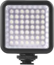 Portable Camera P Lig ng Video P graphy Fill Light for DSLR Cameras High White Filter and Display Black One Size