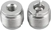 NICEYRIG Mic Screw Adapter for Microphone Stand and Camera Tripod, 5/8 Inch Male to 1/4 Inch Female, Pack of 2