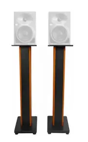 Rockville 36” Studio Monitor Speaker Stands For Neumann KH 120 Monitors