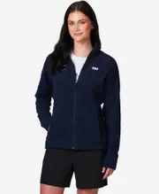 WOMENS CYCA DAYBREAKER FLEECE JACKET, Navy | Helly Hansen AU