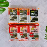 在飛比找蝦皮購物優惠-【疲老闆】韓國 海松 韓式海苔 麻油風味 21g 袋
