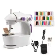 Portable Sewing Machine for Beginners Adult Mini Electric Crafting Speed Craf...