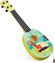 ERINGOGO Children's Guitar Boys and Girls Ukulele Toddler Guitar Toy Learning Instrument for Young Boys and Girls