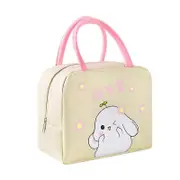 Lunch Box Bag Thickened Foil Large Capacity Heat Preservation Oxford Cloth Portable Insulated Thermal Lunch Box Bag for Office Qinhai
