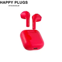 在飛比找PChome24h購物優惠-Happy Plugs Joy真無線藍牙耳機 - 紅