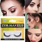 1pair Eyelashes Healthy Charming Makeup Extensions Eye Lashes Glue-free