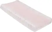 Carter's Sweet Floral Elephants Pink & White Super Soft Changing Pad Cover, Pink, White