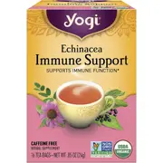Yogi Tea Herbal Tea Bags Echinacea Immune Support 16 Pack
