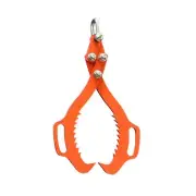 "2 Serrated Claw HookLog Lifting Tongs Heavy Duty Grapple Timber ClawLumber S...