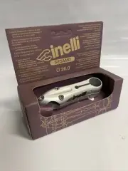 Cinelli SESAMO Handlebar Stem 100mm Silver For 1” Steerer, 26mm Handlebars