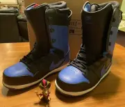 Nike Vapen Men's Size 13 Snowboard Boots - 447125-041 Jordan 1 Royal