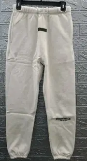 New Essential Fear Of God Essential Super Comfy Sweatpants Light Oatmeal Sz Sm