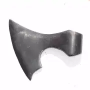 Hand-Forged Viking Back Spike Axe Head - Authentic Collectible Piece
