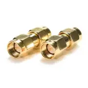 Coax Cable Adapter SMA Male to SMA Male, 2 Pieces