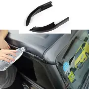 Water Rain Gutter Extension For Jeep Wrangler JL JT 2018 2019 2020 Accessories (for: Jeep)