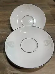 Lenox Opal Innocence Scrol Saucer Set Of 4 model 806481