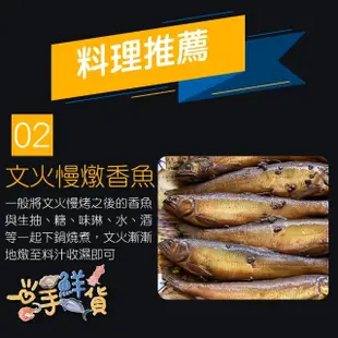 【一手鮮貨】宜蘭冷泉養殖公香魚(3盒組/單盒950g±5%)