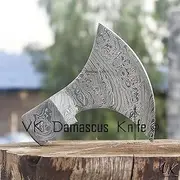 [JNR TRADERS] Handmade Damascus Steel Axe/Hatchet Head Forged Damascus Steel VK3007