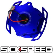 SICKSPEED ZERO-PLAY BLUE STEERING WHEEL QUICK RELEASE HUB P3