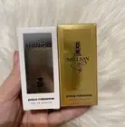 New Sealed Paco Rabanne Miniature Perfume 1 Million & Phantom 5mlx2