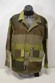 NWT Neighborhood Patchwork Jacket Olive Drab Size Small
