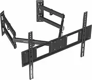 VIVO Corner TV Wall Mount for 37 to 70 inch LCD LED Plasma Flat Screens | Full Motion Articulating Bracket, VESA up to 600x400 (MOUNT-CR70C)