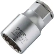 TOP Extension Socket for Pipe Fittings 12-side 30mm LSTS-30 Japan